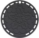 Le Creuset Siliconen Onderzetter Ebbenzwart 20cm