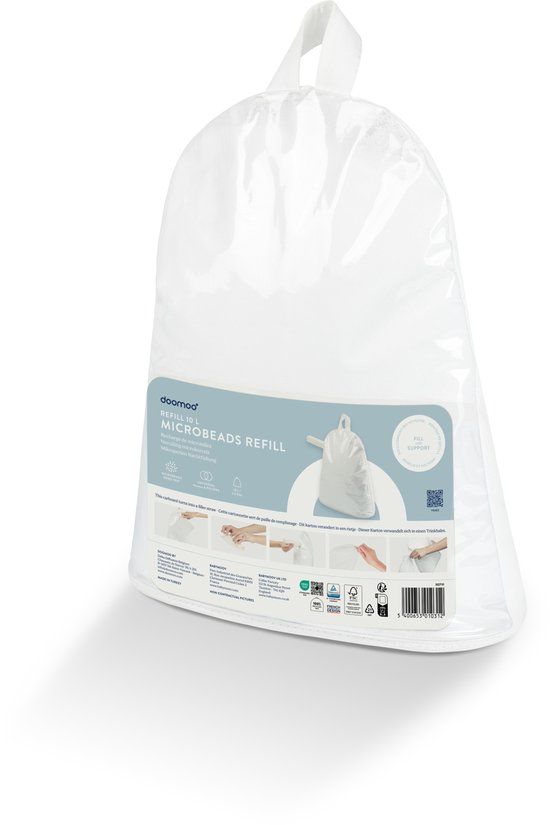 doomoo – Navulling microkorrels – Voor zwangerschapskussens – 10 L – Toxproof®