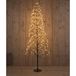 Anna's Collection Arbre de Noël lumineux 960led classic chaud h180cm avec fonction clignotante, variateur et minuterie ip44