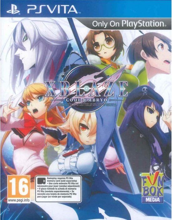 X-Blaze Code : Embryo - PlayStation Vita - Standard Edition