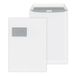 ÖKI Tas C4, 50 stuks, envelop met plakstrip, venster links, 229x324mm, 90g, wit