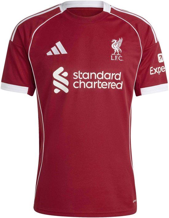 Adidas Sport LFC H Jsy T-Shirt - Red - Men - Size S