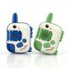 Talkie-walkie Dinosaures pour enfants lot de 2 longue portée voix claire jouet radio bidirectionnelle avec clip arrière portable & cordon PTT facile appel à une touche ABS sûr anti-chute interphone portable intérieur extérieur camping jeu cach