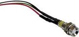 TRU COMPONENTS BD-0608 Lampe témoin LED 12 V multicolore Rouge, Vert 12 V/DC