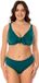 Vivisence Dames Bikinibh 3202 Badmode Bikinitop Zonder Patroon, Groen, 95D