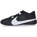 Nike Chaussure de basket-ball pour homme Zoom Freak 5 Noir/Blanc/Platine Pur