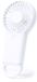 Merkloos Mini ventilator Dayane - wit - 8 x 17 x 2 cm - verkoeling in zomer