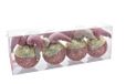 Nataluna DEC.63 roze ballen 10 cm 4 stuks 407216276