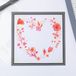Sizzix Layered stencil heart wreath