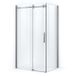 Maxaro Douchecabine 110x80cm Crystal Allure met Schuifdeur
