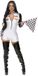 Forplay Metamorph GmbH Sexy Racer Kostuum Dames S/M Wit