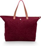 Pip Studio Tilda Shopper Rood Fluweel/Polyester 66x20x44cm