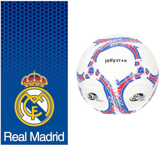 4KidsOnly Real Madrid strandlaken + voetbal