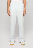Urban Classics Seersucker Beach Broek Rechte Pijpen Blauw/Wit 5XL