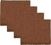 AMIG Anti-krasvilt - 4x knipvel - noir - 100 x 100 mm - rectangle - auto-adhésif - feutre de protection