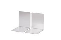 MAUL Boekensteunen zilveren aluminium set van 2
