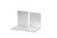 MAUL Boekensteunen zilveren aluminium set van 2