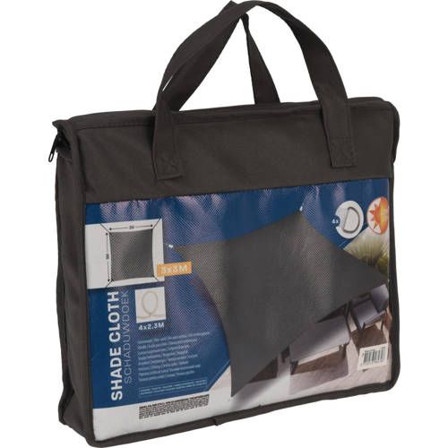 Pro Garden schaduwdoek vierkant grijs