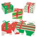 Baker Ross FX797 Kerstcadeau geschenkdozen - pak van 10, kerst kunst en knutsel feest accessoires