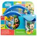 STOR Kinderserviesset, 5-delig, Mickey Mouse, beker, bord, kom, bestek, kunststof, duurzaam, BPA-vrij, kindermaaltijden