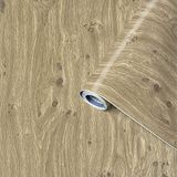 Venilia Perfect Fix® Plakfolie, houtlook, eiken astig, houtfolie, 45 cm x 2 m, dikte 150 μ, zelfklevende meubelfolie, decoratiefolie, geen luchtbellen, keukenfolie, pvc zonder ftalaten, made in EU