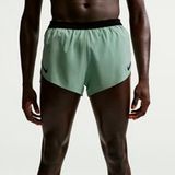 Nike AeroSwift Hardloopshorts Heren - olijf, zwart, Maat XL