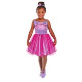 Rubies 1001108S000 Klassieke Barbie Ballerina Kids Fancy Dress, Multi, 7-8 Jaar
