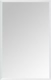 Merkloos Relaxdays Spiegel - 40x60 cm - Glas