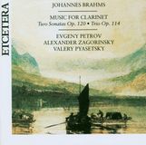 Outhere EtCetera Records Brahms: Music For Clarinet (CD)