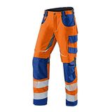 KÜBLER PSA REFLECTIQ 24078343 Werkbroek Heren Oranje Blauw Maat 46
