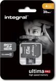 Integral Memory Integral UltimaPro - microSDHC geheugenkaart - 4 GB - Class 10