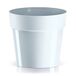 Prosperplast Pot de fleurs Cube Basic, blanc