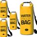 Eurocatch - Sac étanche Duffel Bag - Jaune - 10 litres - 4 Pièces
