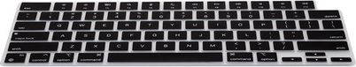 kwmobile Keyboard Cover Compatible with Apple Macbook Air 15 2023 M2 (A2941) - Keyboard Cover US English QWERTY - Black