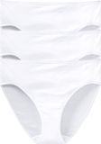 SCHIESSER Cotton Essentials dames slips (3-pack) - wit