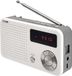 Emos E0086 radio Draagbaar Grijs, Wit