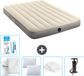 Intex matelas pneumatique - lit deux personnes - 137 x 191 x 25 cm - Beige