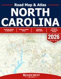 North Roadcrest Maps North Carolina Road Map - North Carolina Road Atlas - Detailed State Map of North Carolina