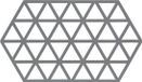 Zone Denmark Pannenonderzetter Triangles – Cool Grey