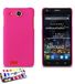 MUZZANO Original Le "Pearls" Rigid Case voor Alcatel One Touch Idol Ultra - Hot Pink