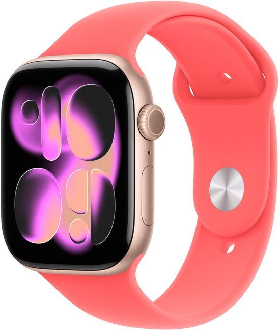 Apple Sport Band voor de Apple Watch | 44/45/46/49 mm - Maat S/M - Guava