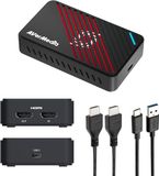 Avermedia 4K HDMI Capture Card voor streaming, PS5, Xbox, Nintendo Switch, PC, USB 3.2 Game Capture apparaat voor Twitch, OBS, YouTube, Discord, Low-Latency-opnames, GC553Pro Live Gamer Ultra S