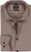 OLYMP 24/7 Luxor modern fit overhemd - twill - noga bruin - Strijkvriendelijk - Boordmaat: 40