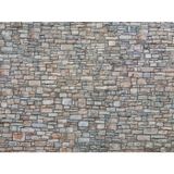 Noch Stenen muur / straat, natuursteen, 3D karton