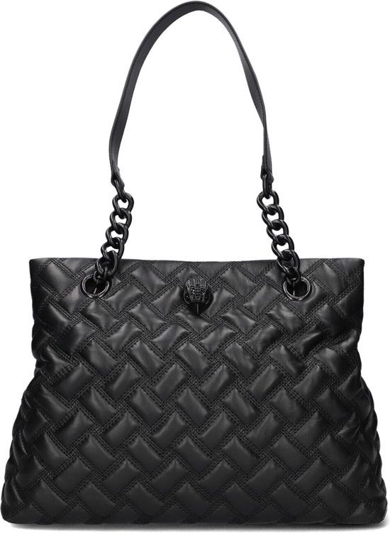 Kurt Geiger London Kensington Tote Handtas Dames - Zwart - Leer