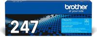 BROTHER TN247C Toner, cyaan, hoge capaciteit, 2300 pagina's