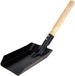 BBQ Collection Barbecue/BBQ schep - zwart - metaal - 37 cm - Kolen/briquetten scheppen