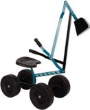 Small foot Graafmachine met Wielen Blauw