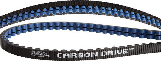 Gates CDX Carbon Drive Tandriem - 113T - Zwart/Blauw