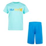 Hurley Hrlb O&o Gradient & Mesh Set jongens Set kort + T-shirt